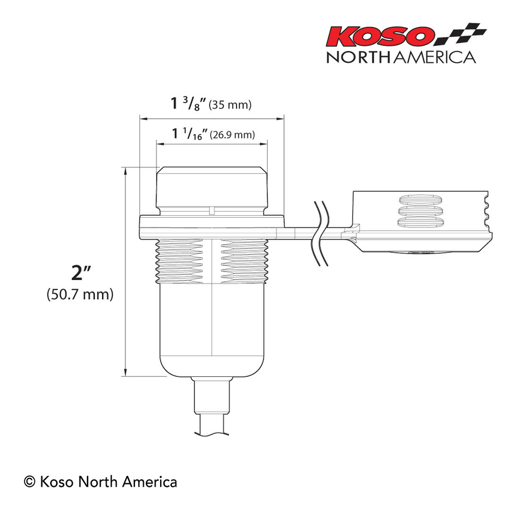 KOSO DUAL PORT USB ADAPTER TYPE A AND C