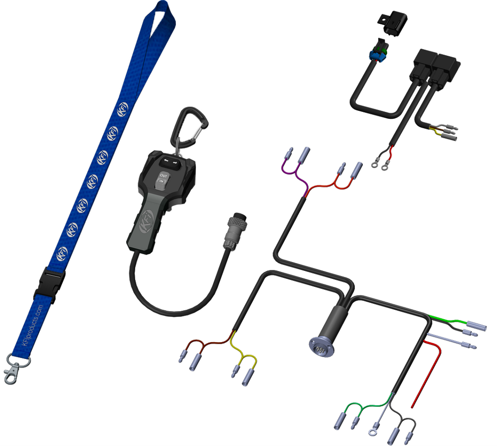 KFI Single Actuator Plow Control Hand Remote Kit