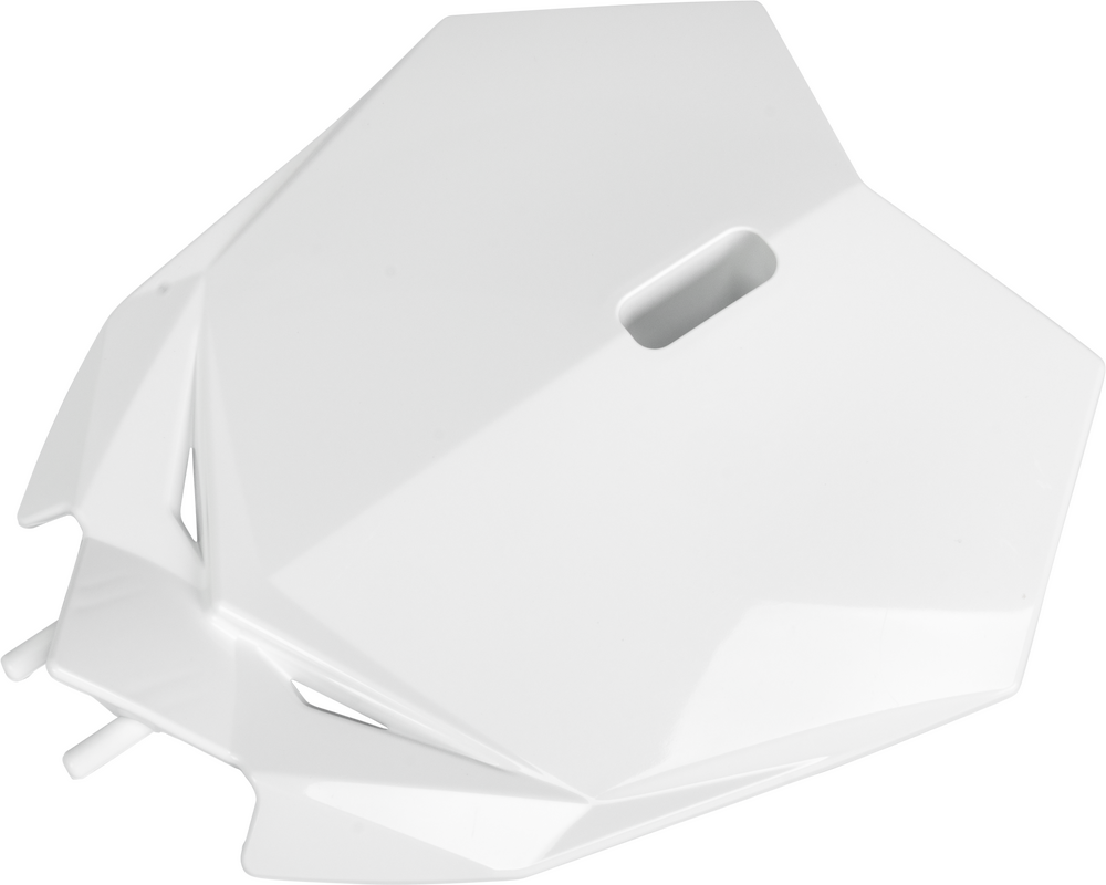 FRONT NUMBER PLATE BETA WHITE