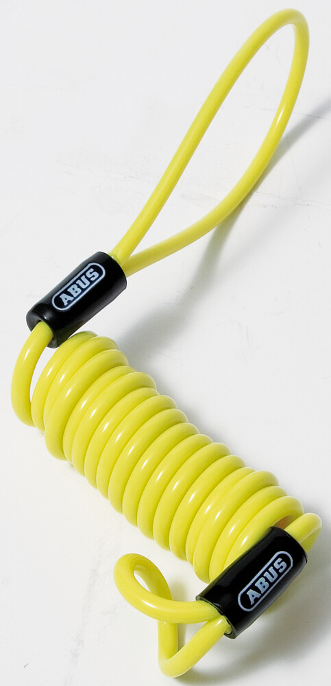 ABUS DISC LOCK REMINDER CABLE YELLOW