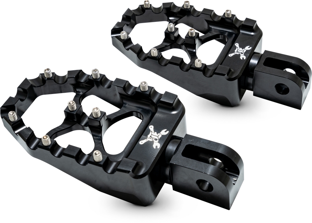 Burly Brand MX-Evolution Pegs M8 Softail Passenger