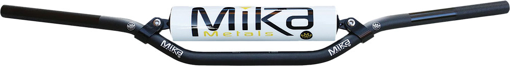 MIKA METALS HANDLEBAR PRO SERIES 7/8" MINI HIGH BEND WHT
