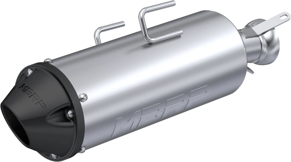 Mbrp Single Slip-On System W/ 5" Performance Muffler Blk Tip