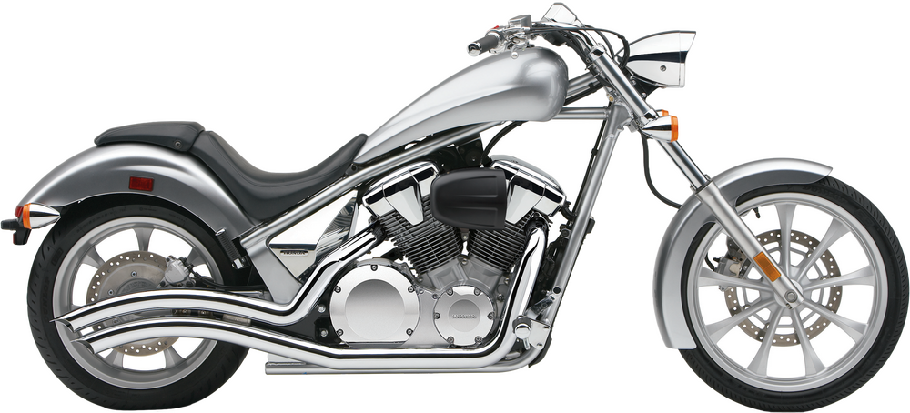 Cobra Speedster Swept F/S Chrome Hon Vtx1300c 04-09