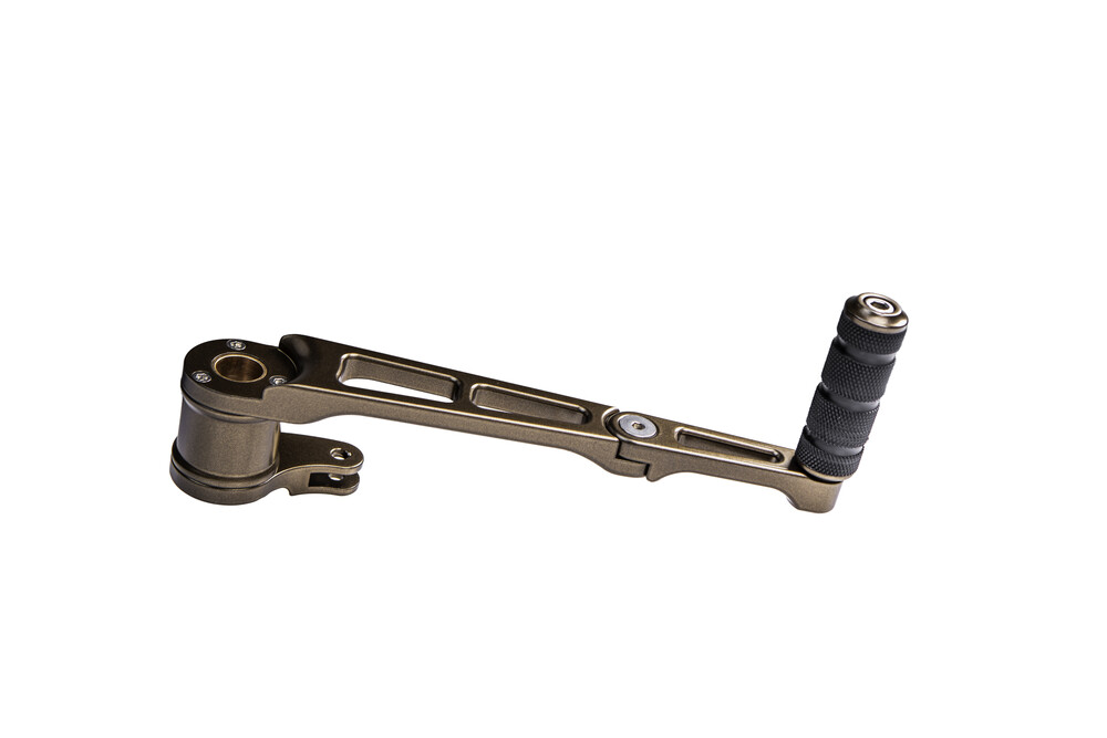 Santoro Fabworx Just The Tip Adj Brk Arm Brnz W/Toe Peg Bronze