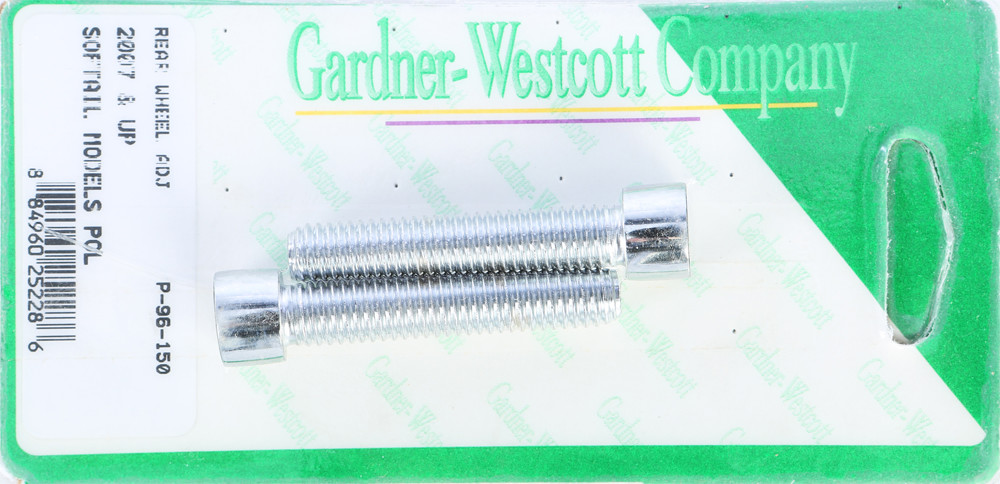 Gardnerwestcott Rear Wheel Adjustment Bolts 08-17 Softail Models Rear