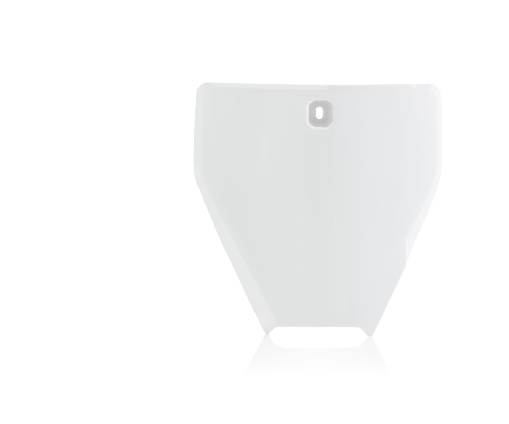 ACERBIS FRONT NUMBER PLATE WHITE