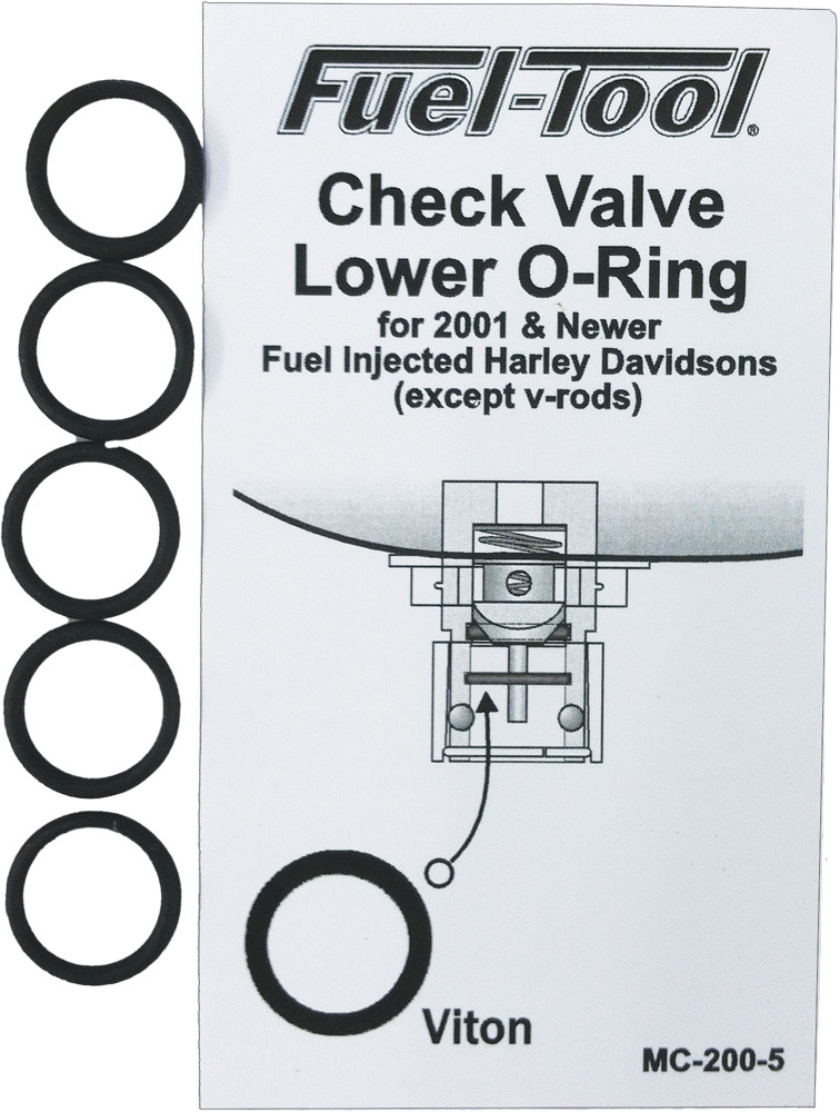 FUEL TOOL CHECK VALVE LOWER O-RINGS 5/PK