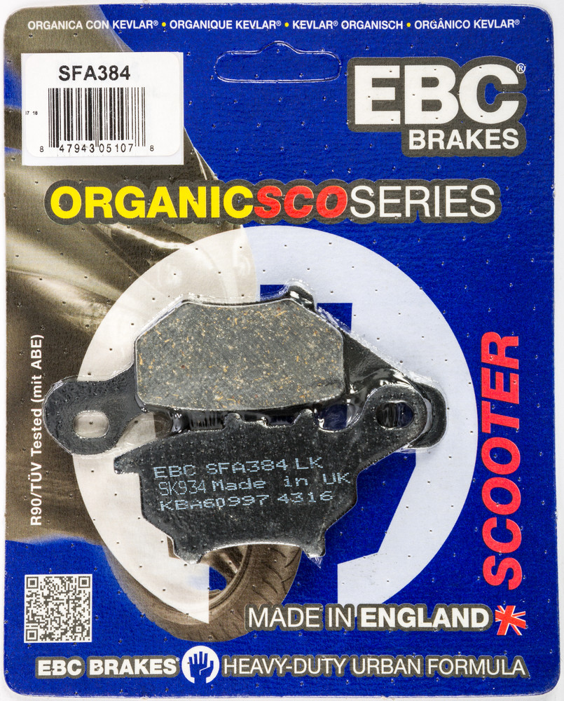 EBC SFA384 Organic Front Brake Pads
