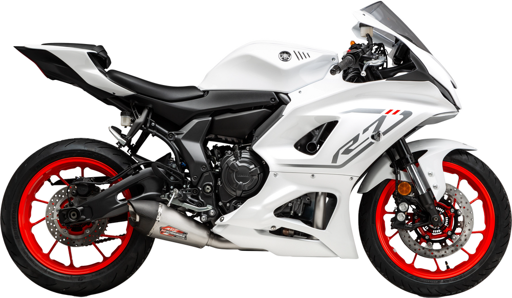 Yoshimura AT2 Race Exhaust System Yamaha R7 / MT-07 2018-2025