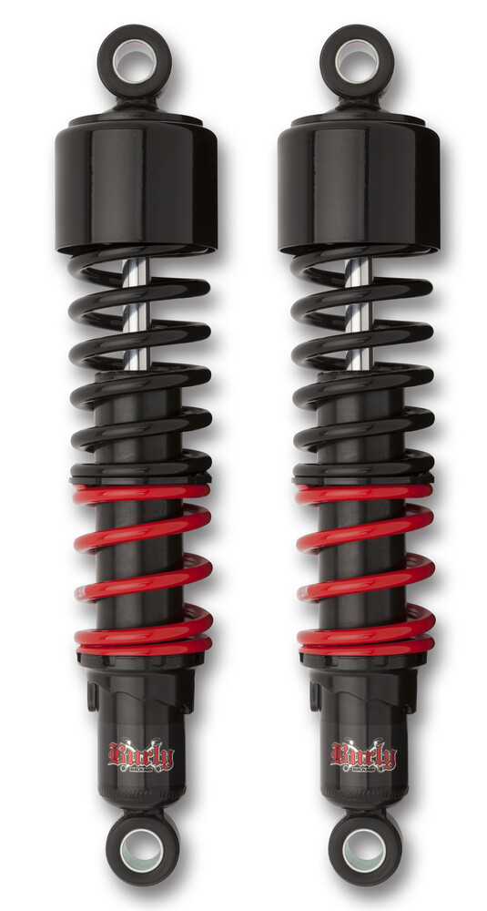 BURLY BRAND STILETTO SHOCKS 13.5" BLACK FXD 91-17