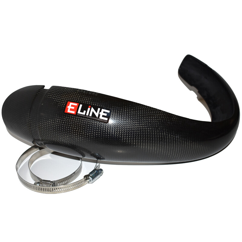 E-Line Carbon Fiber Pipe Guard KTM / Husqvarna / Gas Gas 125cc 2023-2025