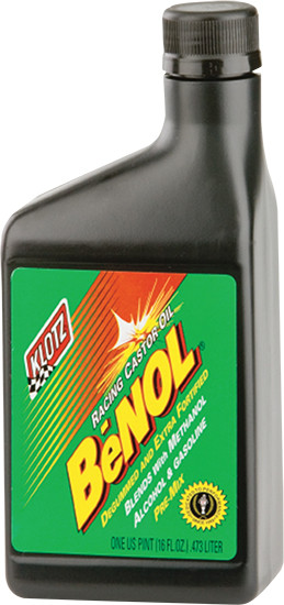Klotz Benol Racing Castor Oil 16 Oz (10/Case  Sold Ea)