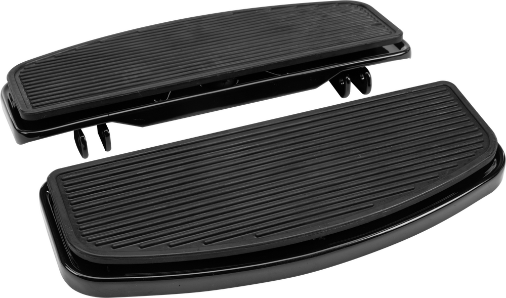 HARDDRIVE FLOOR BOARD KIT BLACK FLST 86-17 FLT 84-UP