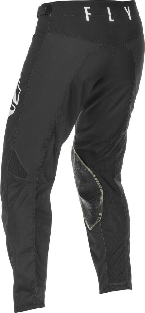 Fly Racing Kinetic K121 Pants Black/White Size 18 – Durable & Lightweight