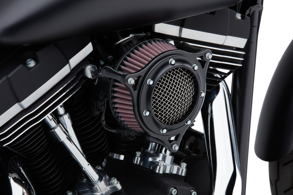 Cobra Rpt Air Intake System Black / Black Softail 18-25