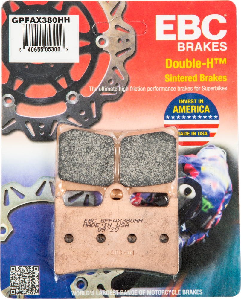 EBC GPFAX BRAKE PADS RACE ONLY