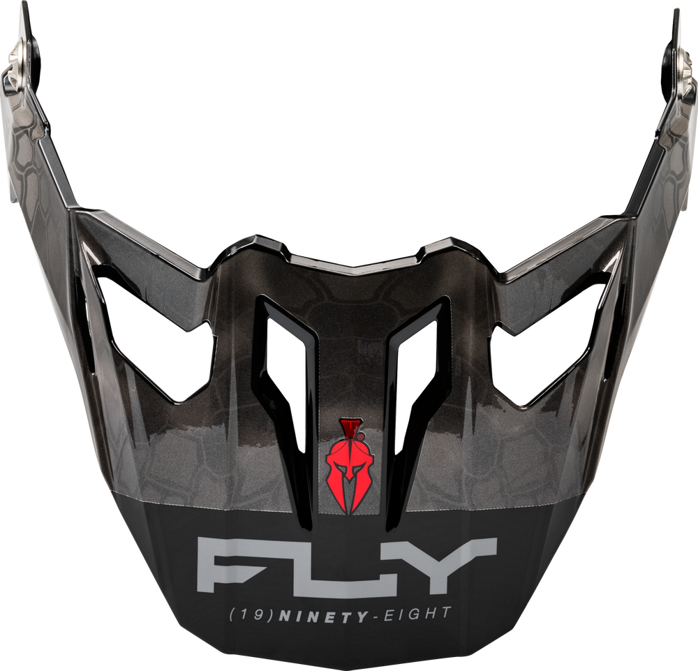 Fly Racing Trekker Kryptek Conceal Visor (2024) — Black/Grey/White