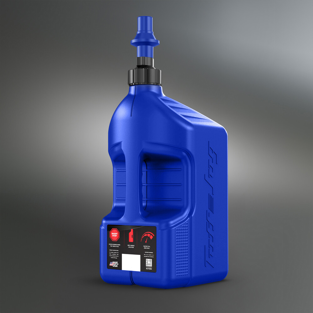 TUFF JUG UTILITY CONTAINER BLUE W/ BLUE CAP 5 GAL