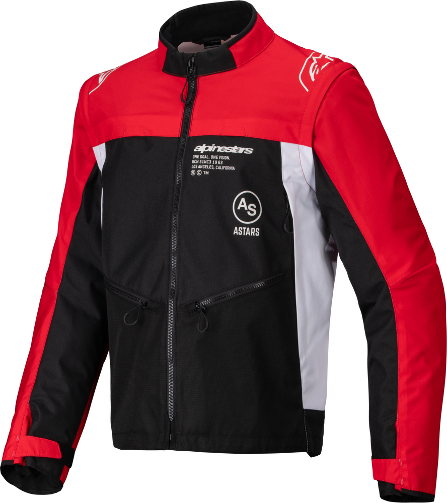 Alpinestars Pro-Dura Jacket — Black/Bright Red/White