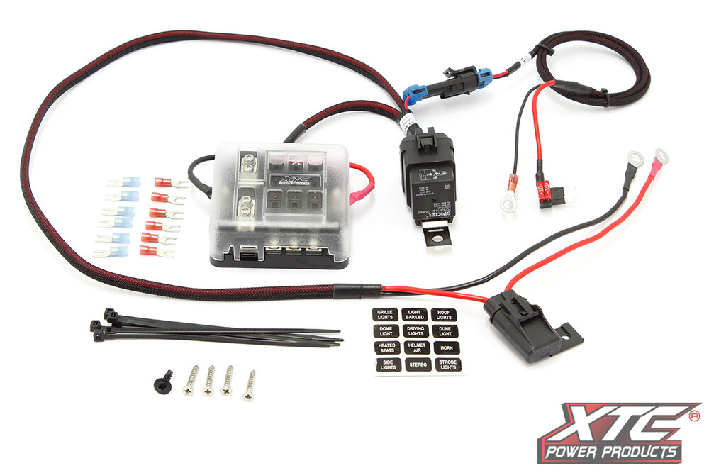 XTC POWER PRODUCTS PLUG N PLAY KEYED FUSE BOX 35 AMP CIRCUIT ROXOR