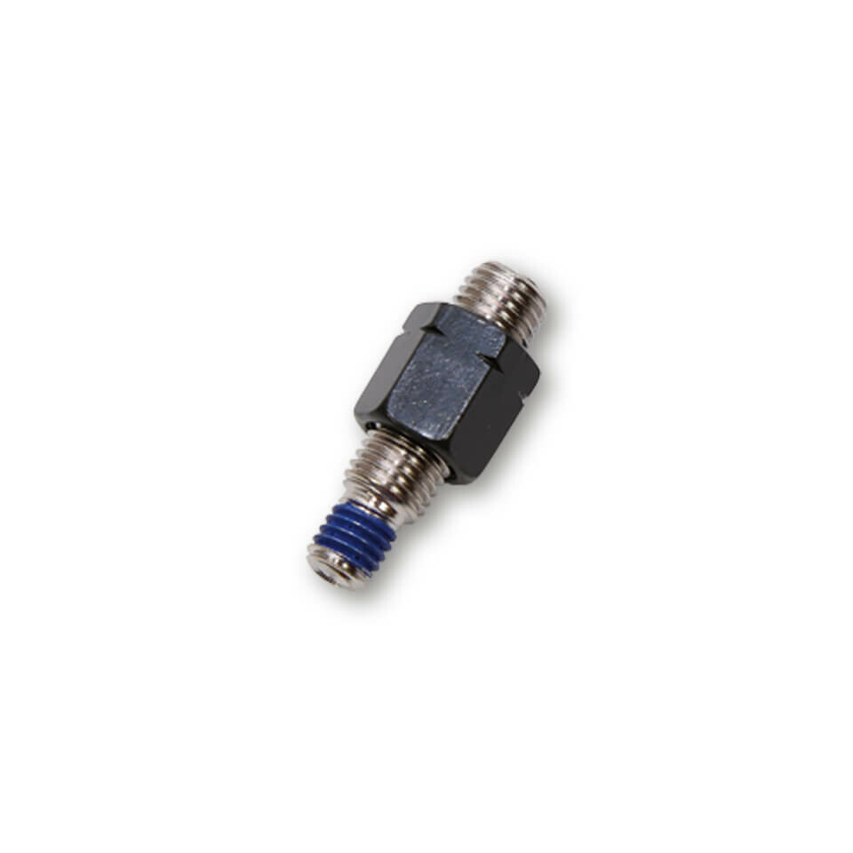 Highsider Mirror Adapter Each Black M10x1.25 To M8x1.25 Lft Thread