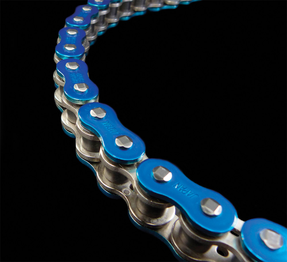 EK CHAIN ZVX3 NX-RING 520-120L BLU