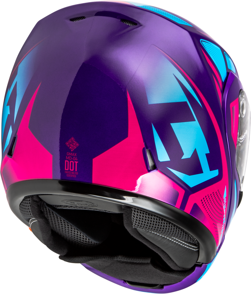 GMAX MD-04S SECTOR SNOW HELMET VIOLET/PINK XS