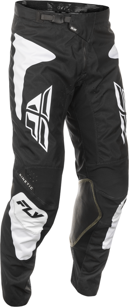 Fly Racing Kinetic Sym Pant — Black/White