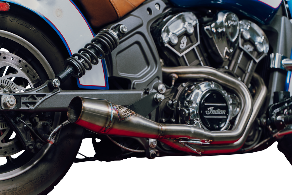 Sawicki Indian Scout Shorty Cannon Brushed Ss