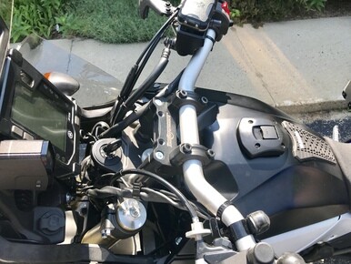 HeliBars Tour Performance Handlebar Risers Yamaha 700 Tenere