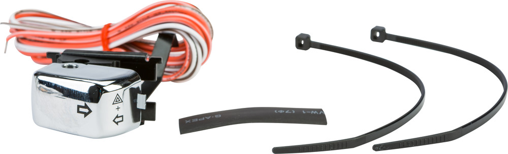 HARDDRIVE RIGHT T/SIGNAL CHR BLK LTRS REPLACES OEM 71591-96