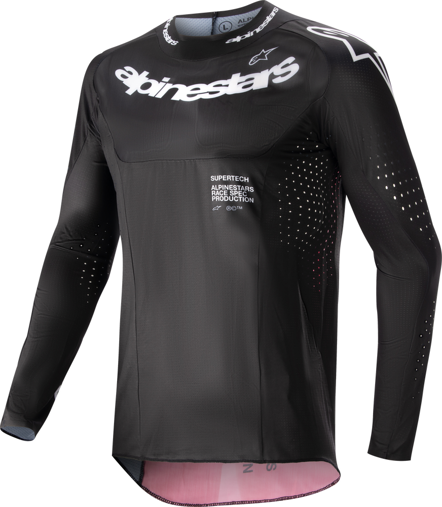 SUPERTECH WARD JERSEY BLACK/RED BERRY 2X