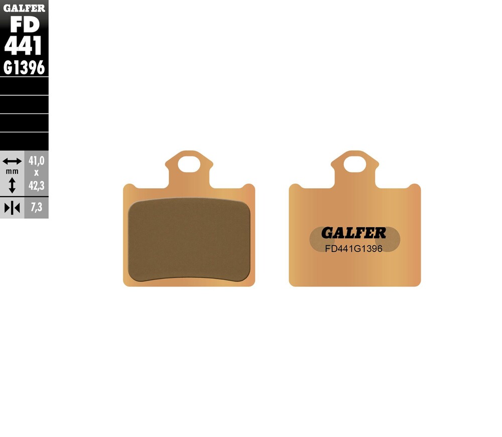 Galfer HH Sintered Rear Brake Pads FD441G1396