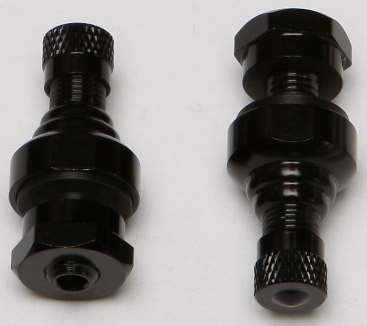 Comp. Werkes Straight/Straight Air Valve 8.3mm Black