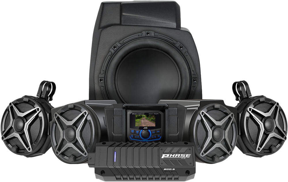 5 SPEAKER KIT W/ JVC CONTROLLER