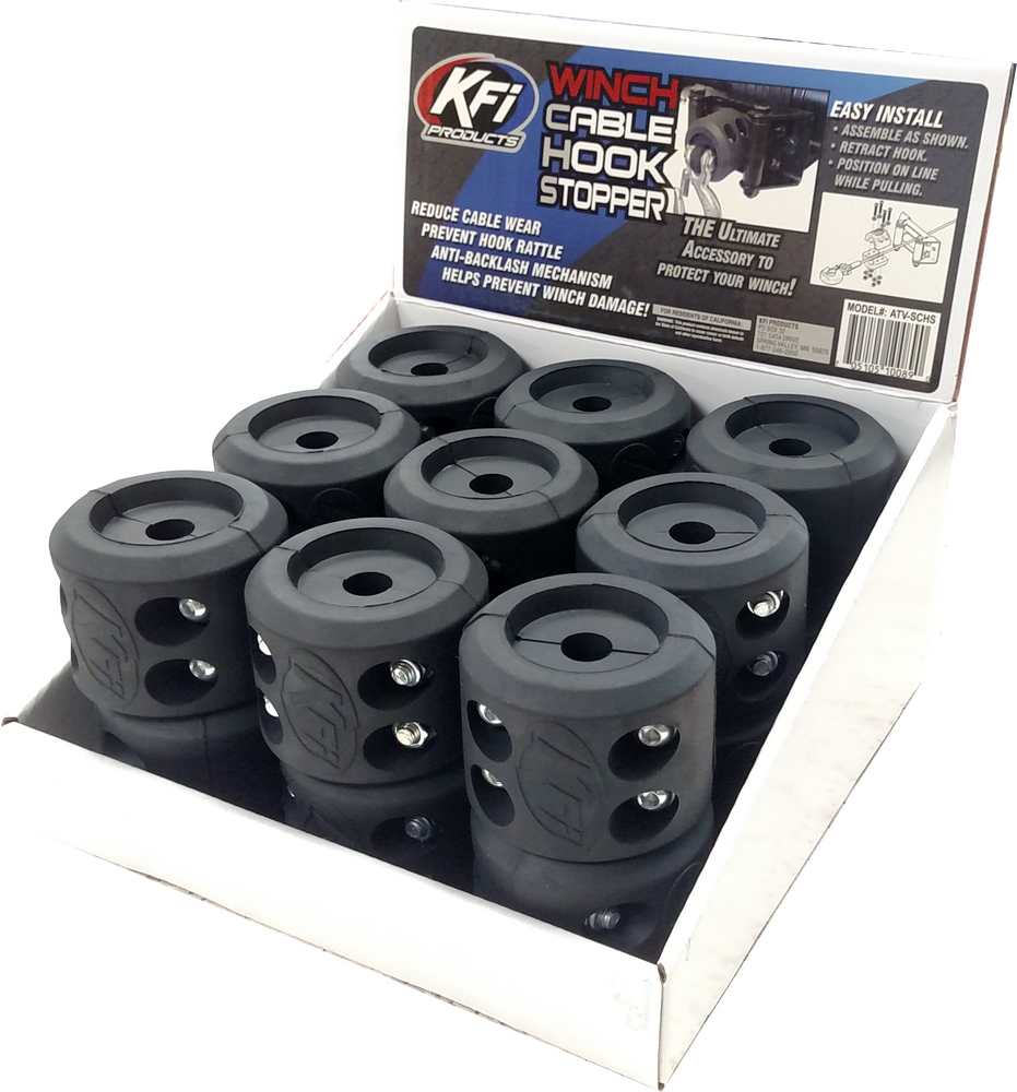 KFI CABLE STOPPER COUNTER DISPLAY 18/PK