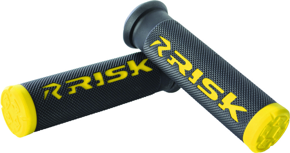 RISK RACING FUSION 2.0 ATV GRIPS YELLOW