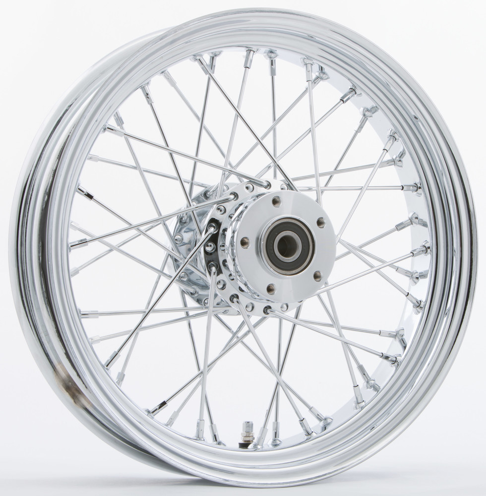 HARDDRIVE FR 40-SPK DD CHROME 16X3.5 WG-HUB 3/4" AXL 00 LTR