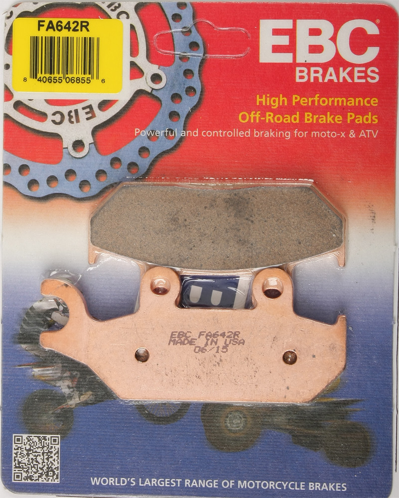 Long-Life Sintered "R" Brake Pads