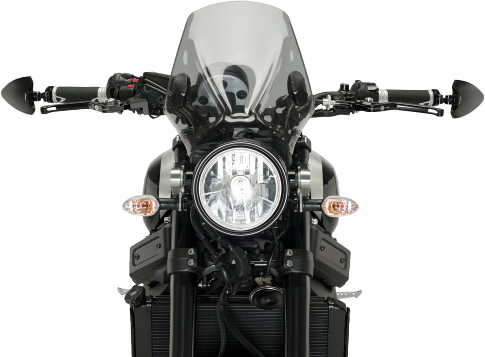 PUIG HANDLEBAR END FOLDING MIRROR LEFT BLACK