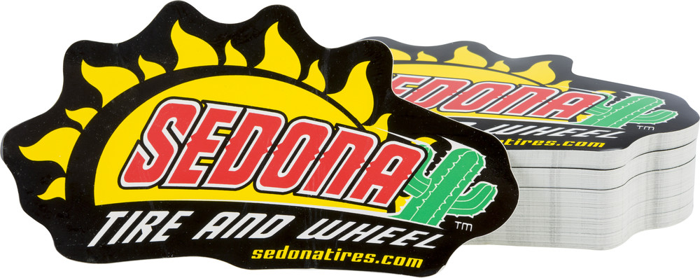 SEDONA 100/PACK SEDONA 6" DECAL