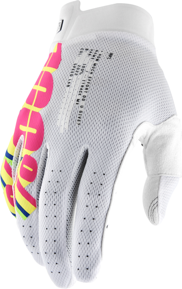 ITRACK GLOVES SYSTEM WHITE LG