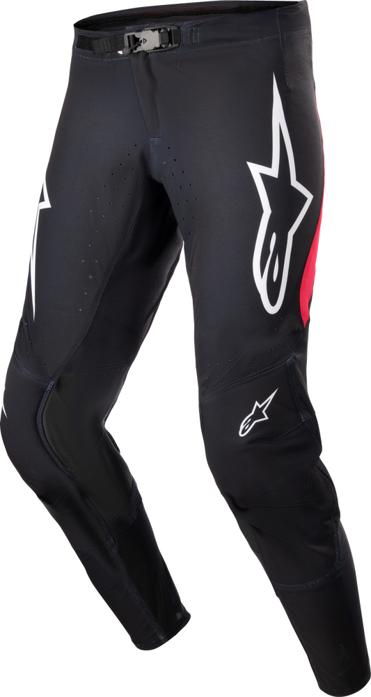 SUPERTECH WARD PANTS BLACK/RED BERRY SZ 28