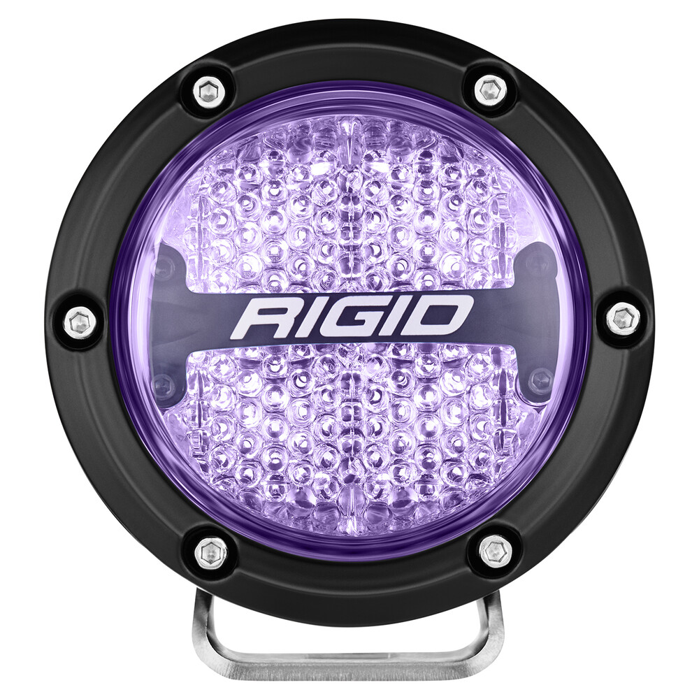 Rigid 360-Series RGBW 4 Inch Round Lights