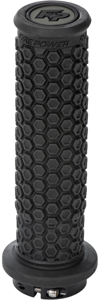 FIRE POWER CONTROL MX LOCK-ON GRIPS BLACK - NO WAFFLE