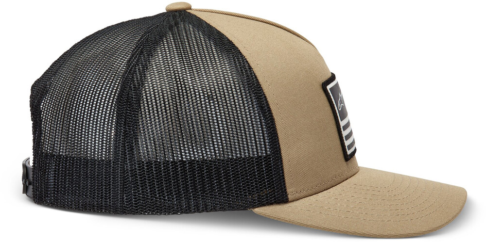 ALPINESTARS FLAG SNAPBACK HAT SAND/BLACK