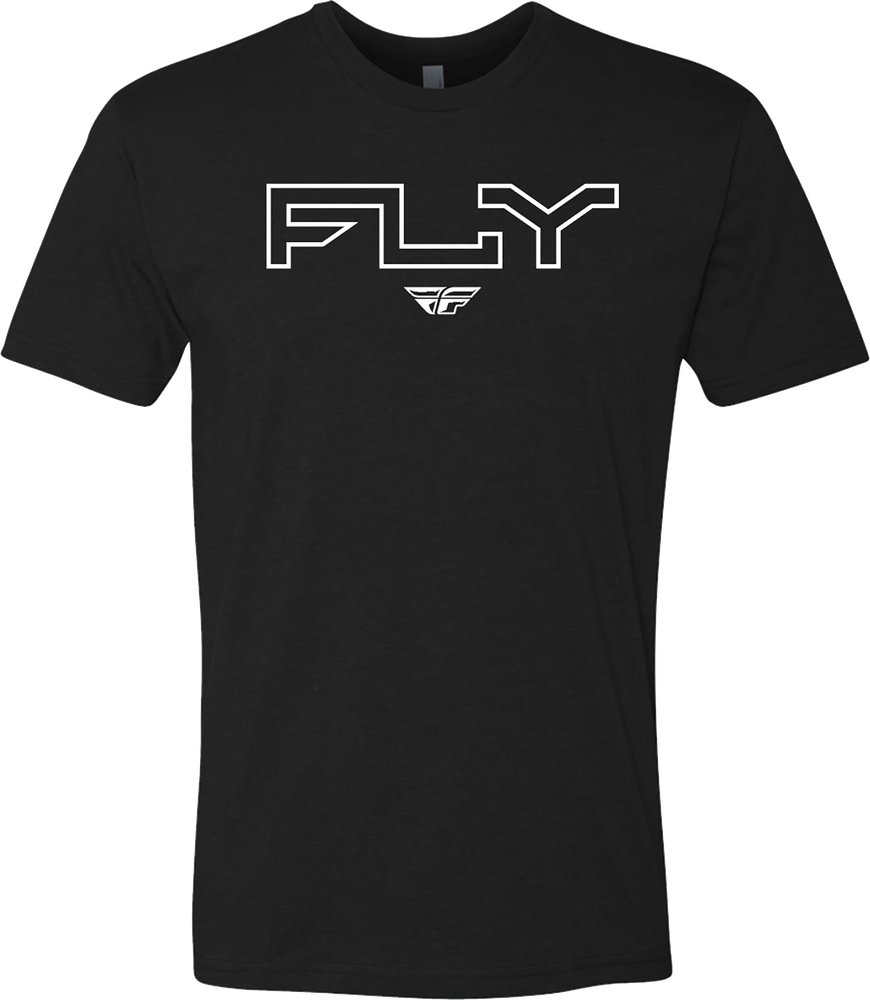 Fly Racing Edge Tee (2024) — Black