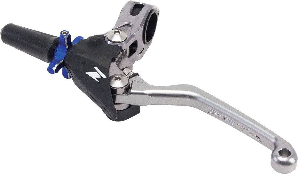 ZETA PIVOT PERCH CP 4-FINGER TITANIUM/BLUE