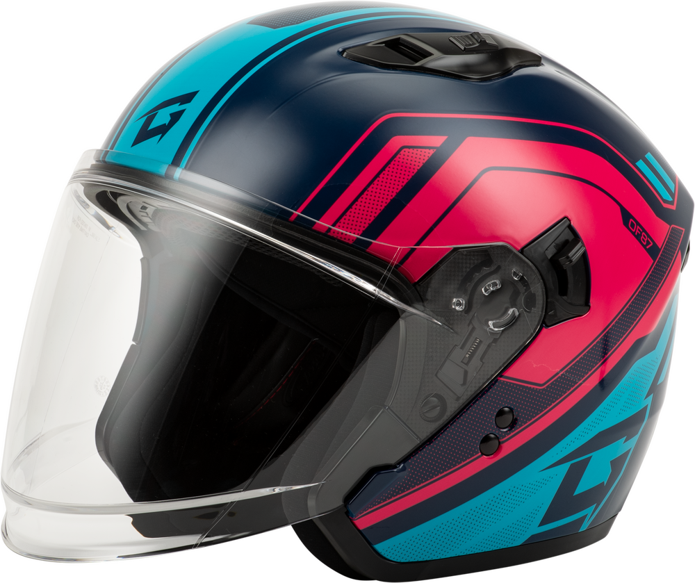 Gmax OF-87 Duke Helmet (2024) — Blue/Red